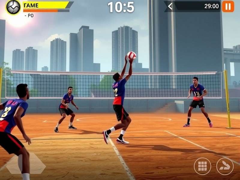 Volley Elite Force Mumbai Gameplay Screenshot